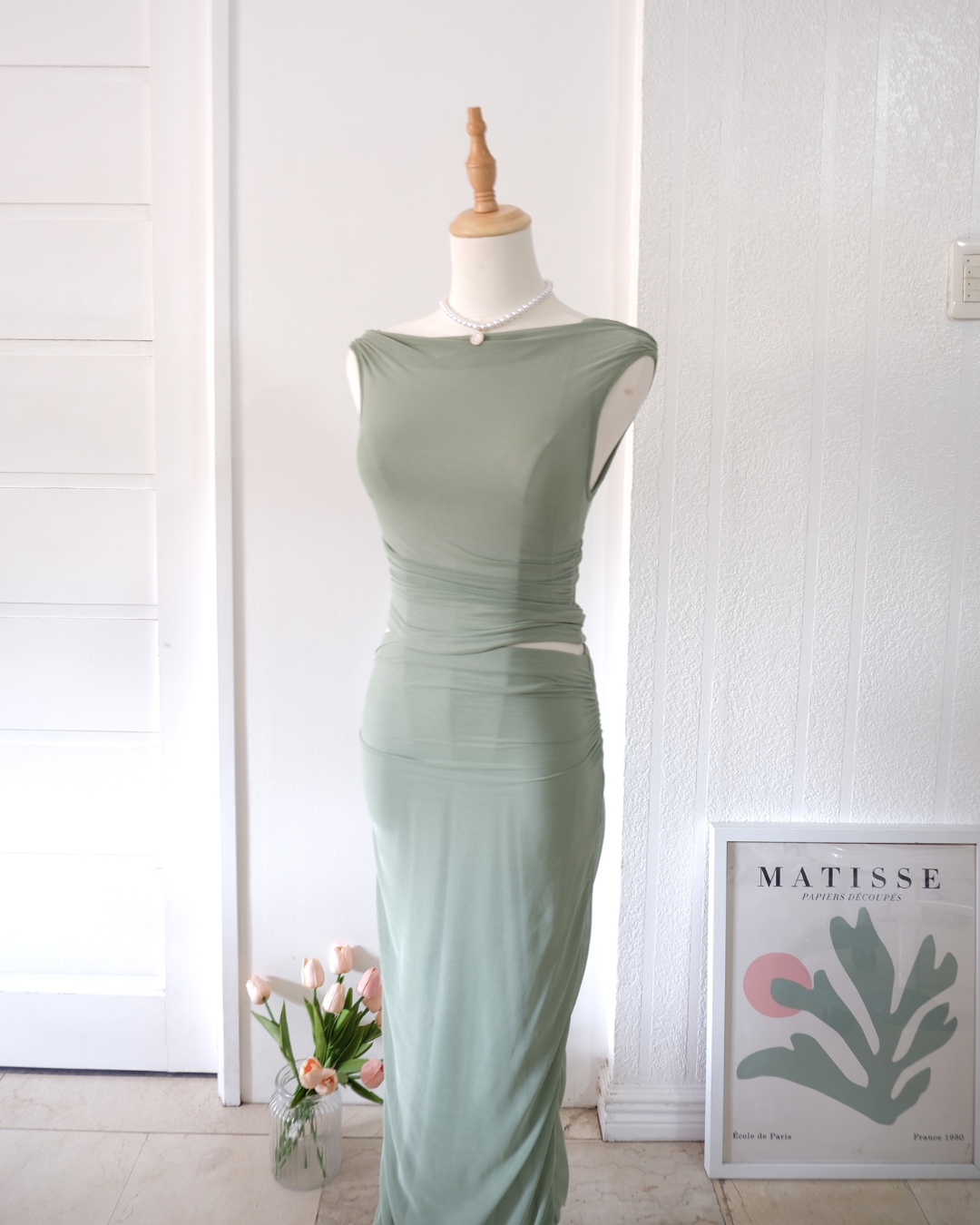 Pre-order: Catlina Top + Skirt Set