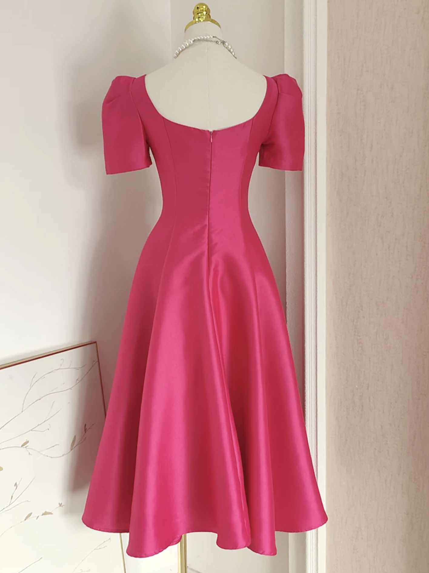 Pre-order: Agatha Puff Sleeve Dress