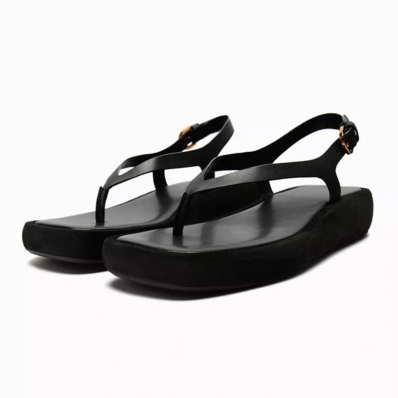 Pre-order: Gila Black Sandals