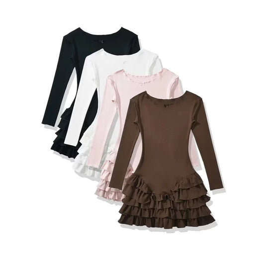 Pre-order: Luciana Long Sleeve Dress