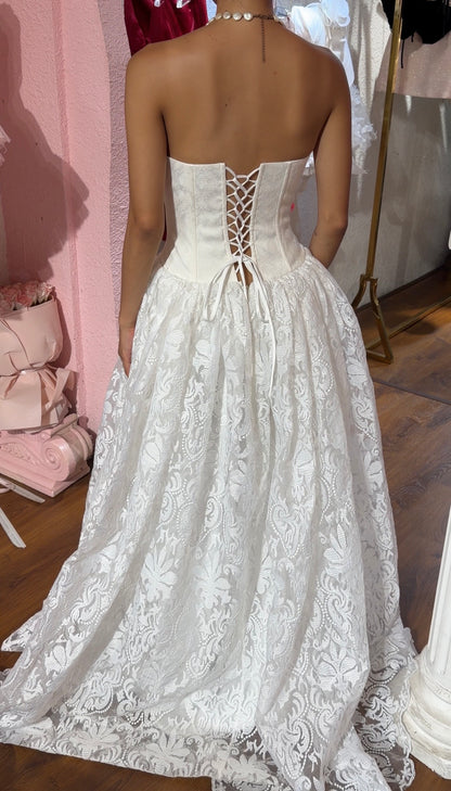 Pasabuy Extras: Lace Princess Dress by Kathy Atelier (PAPER BAG INCLUDED) - ALL SALES FINAL