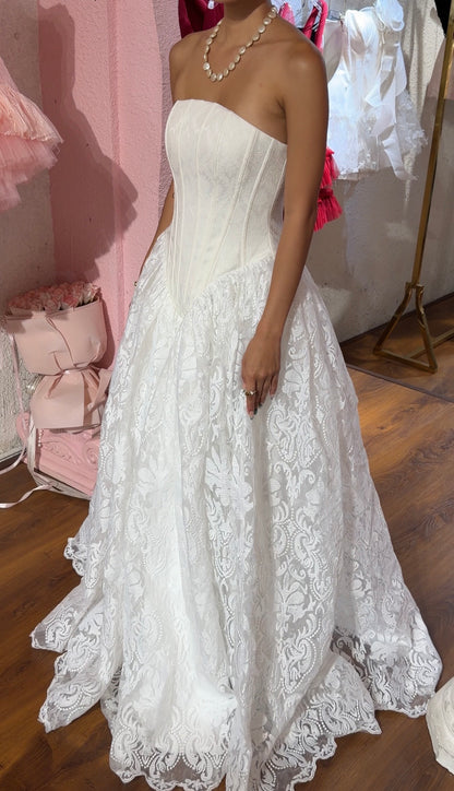 Pasabuy Extras: Lace Princess Dress by Kathy Atelier (PAPER BAG INCLUDED) - ALL SALES FINAL