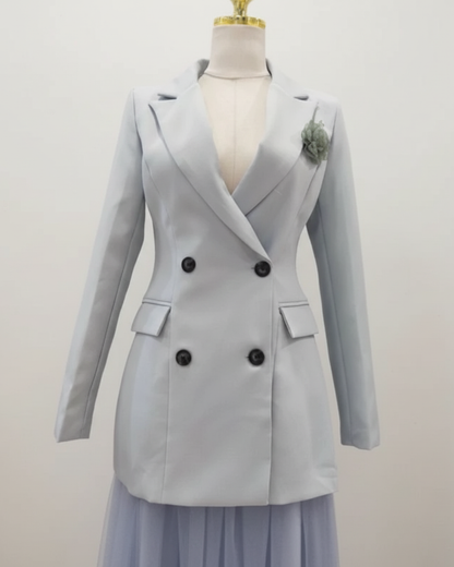 Rona Blazer + Skirt Set
