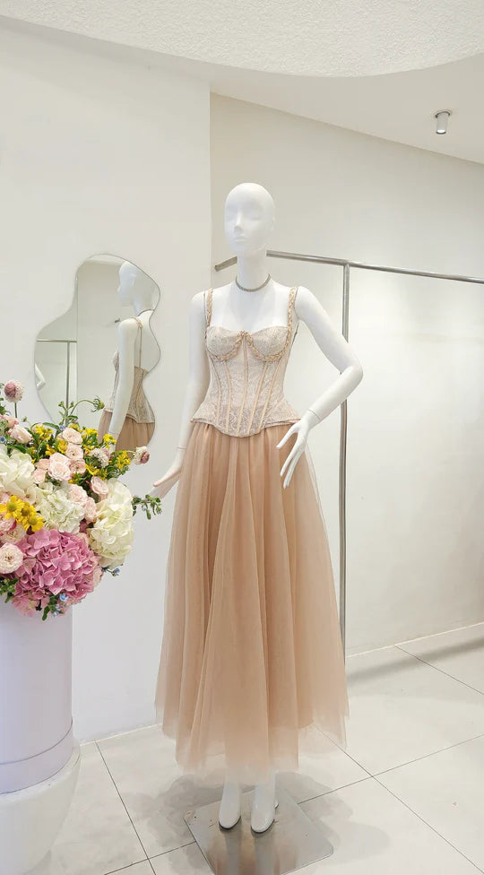 Aryana Dress Set (Top + Skirt)