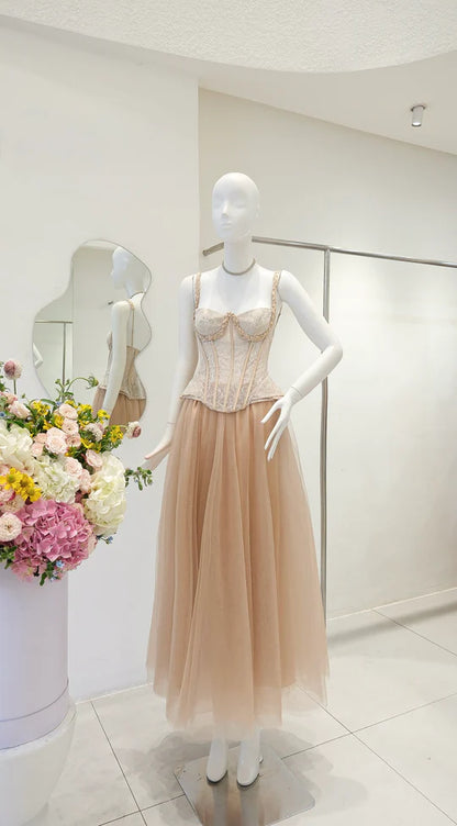 Aryana Dress Set (Top + Skirt)