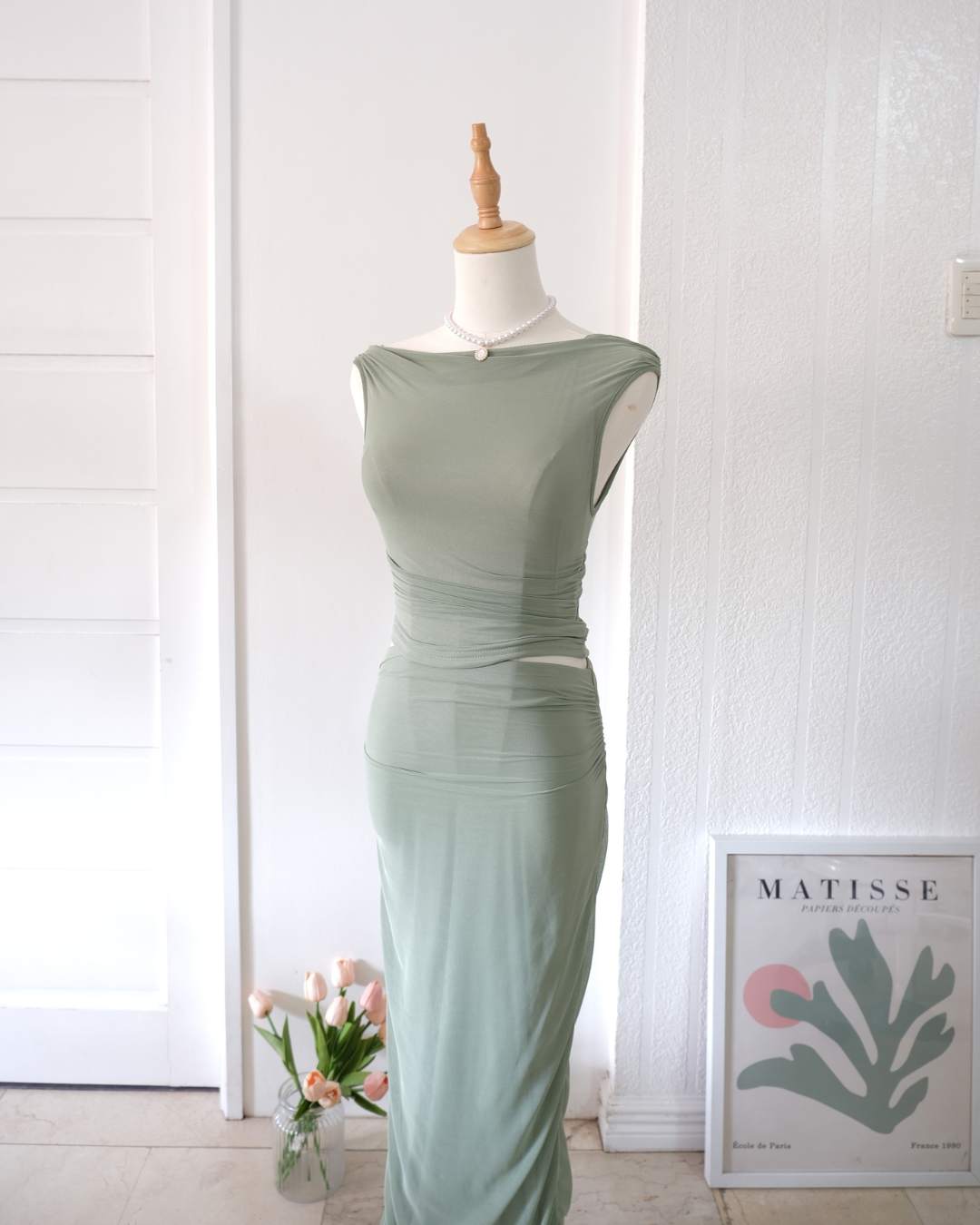 Pre-order: Catlina Top + Skirt Set