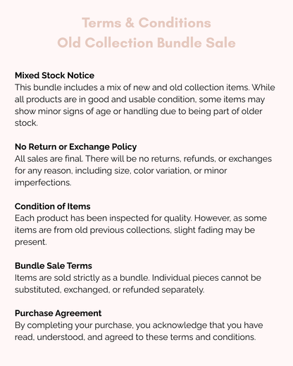 BUNDLE SALE - READ TERMS & CONDITIONS BEFORE BUYING!