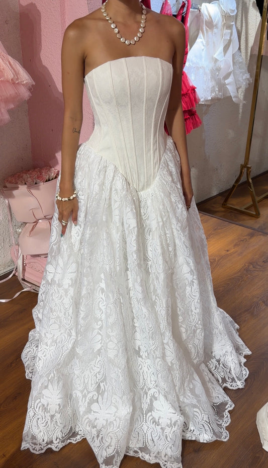 Pasabuy Extras: Lace Princess Dress by Kathy Atelier (PAPER BAG INCLUDED) - ALL SALES FINAL