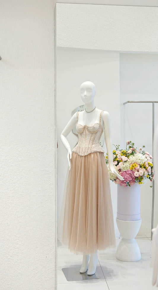 Aryana Dress Set (Top + Skirt)