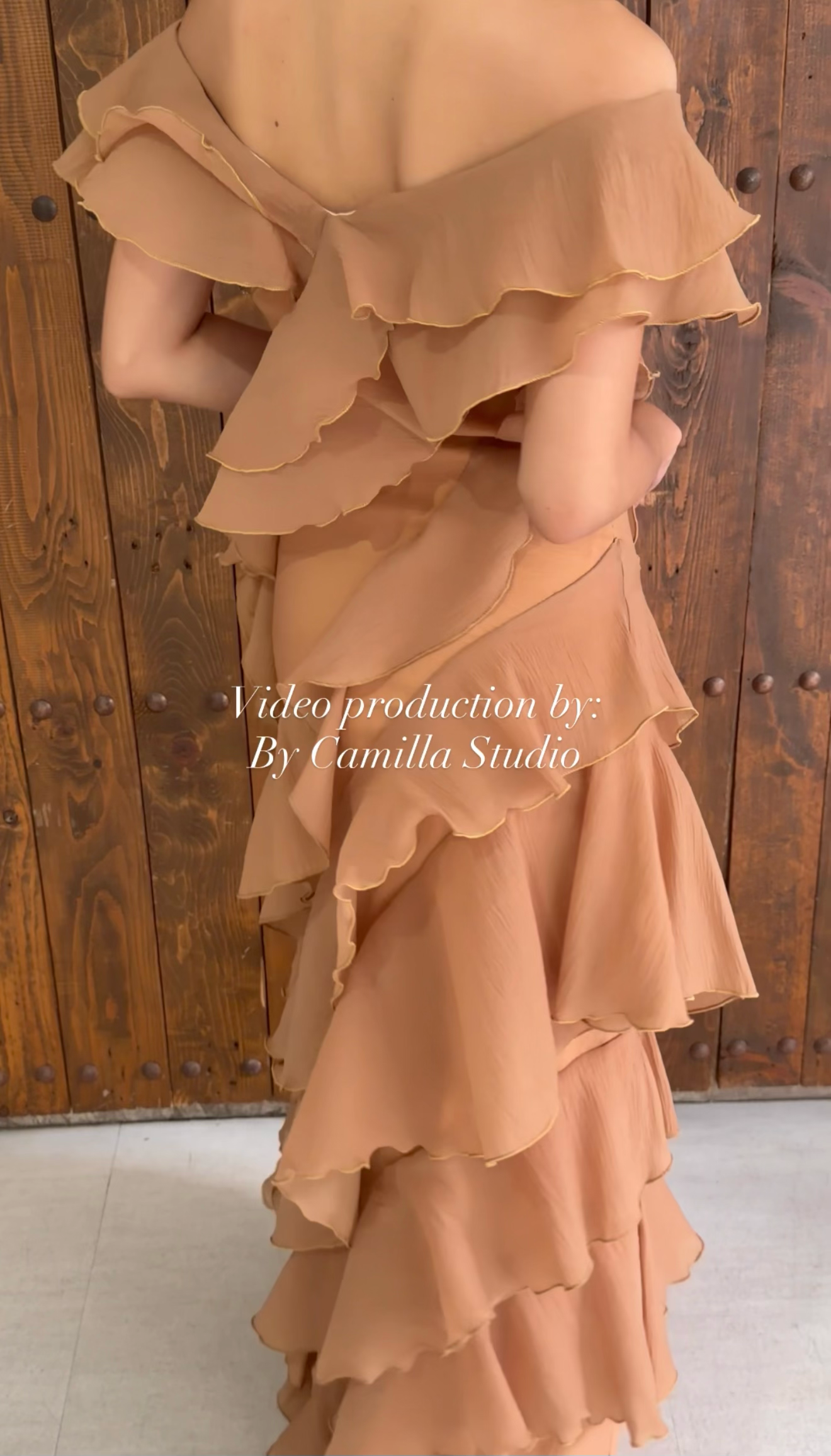 Pre-order: Hailey Dress (Brown)