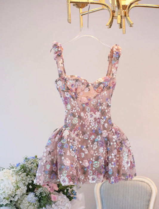 Marieta Dress (Purple Pink)