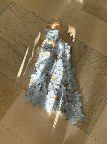 Pre-order: Semara Dress (Not Padded) - Blue