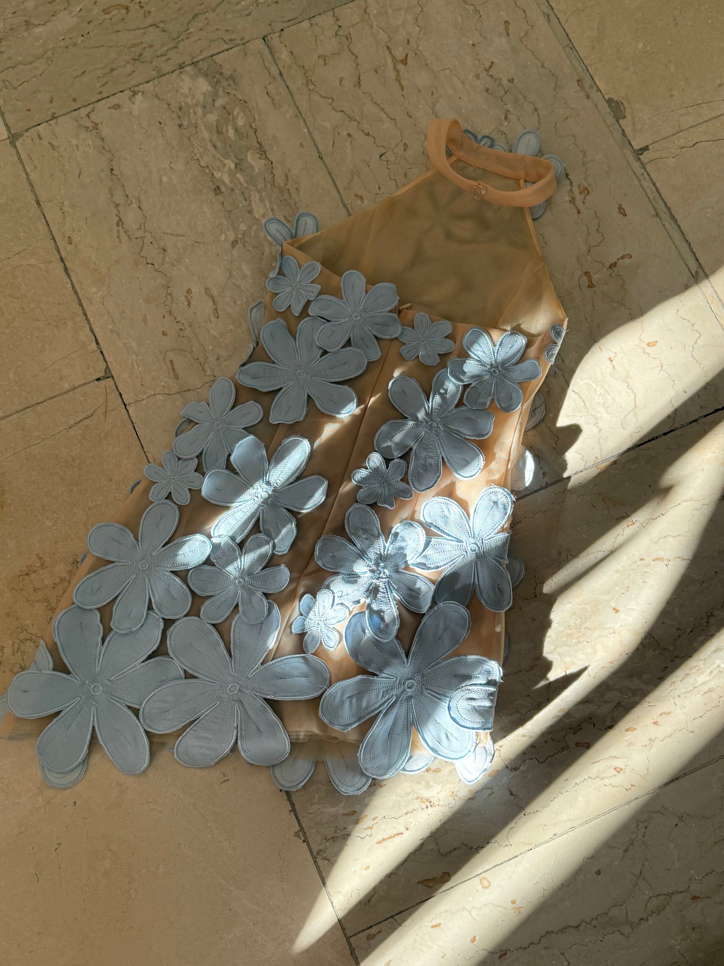 Pre-order: Semara Dress (Not Padded) - Blue