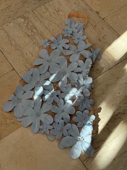 Pre-order: Semara Dress (Not Padded) - Blue