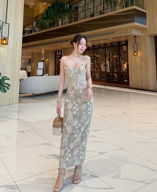 Pre-order: Amaliana Dress (NEW AND IMPROVED VERSION) - PADDED