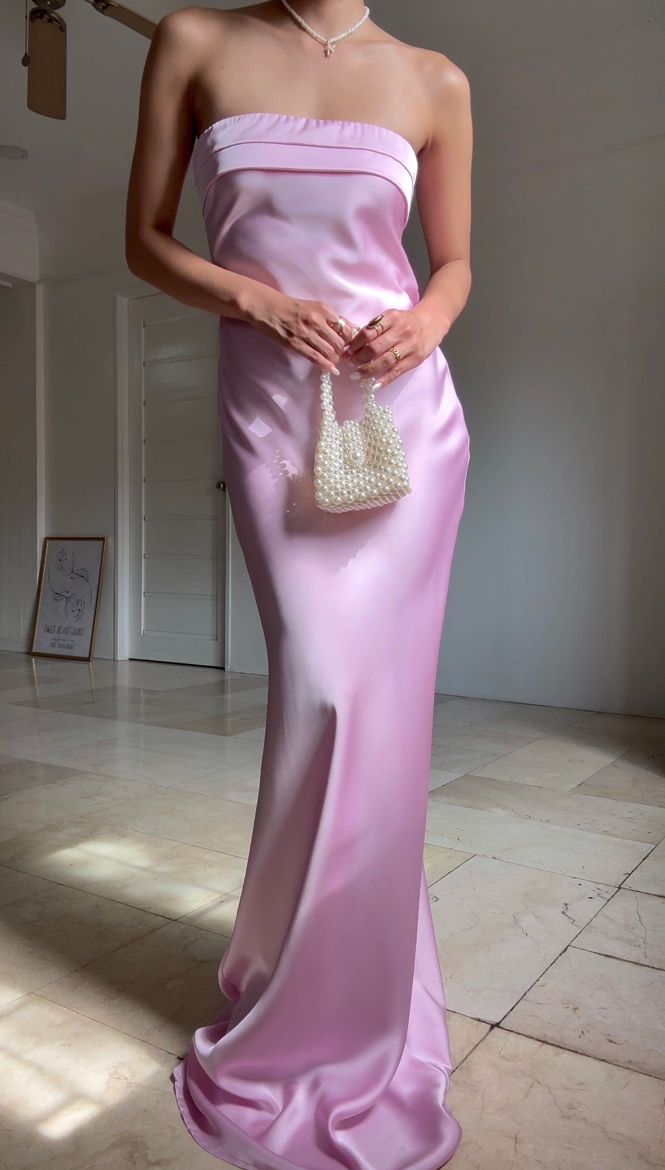 Pre-order: Camellia Dress (Pink)