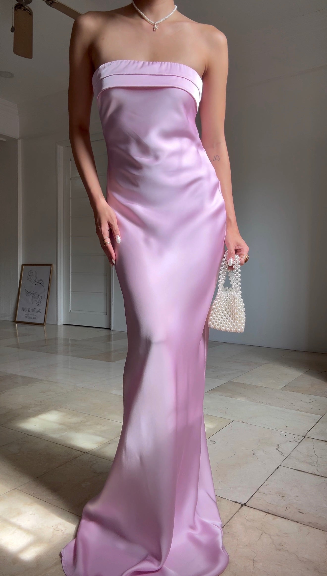 Pre-order: Camellia Dress (Pink)