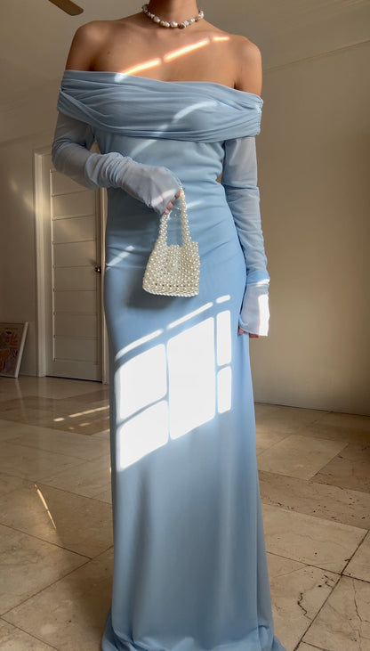 Pre-order: Daniella Dress (Light Blue)