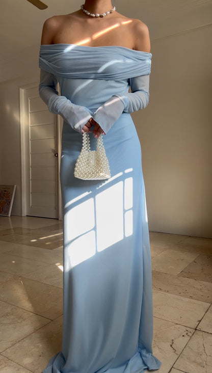 Pre-order: Daniella Dress (Light Blue)