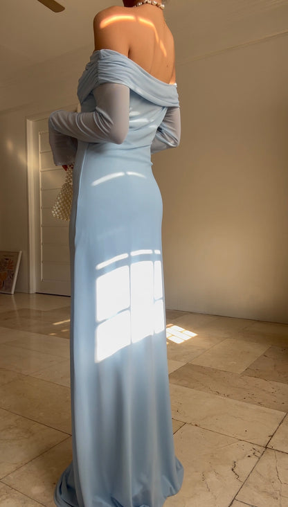 Pre-order: Daniella Dress (Light Blue)